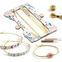 Coffret de bracelets et métier à tisser : Minuscules - Djeco Coffret de bracelets et métier à tisser : Minuscules - Djeco
