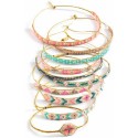 Coffret de bracelets et métier à tisser : Minuscules - Djeco Coffret de bracelets et métier à tisser : Minuscules - Djeco