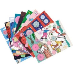 Dessin Spirales Bloc de 10 thèmes enfant dès 7 ans - Djeco 2