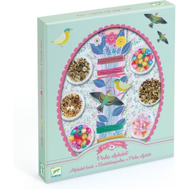 Kit de perles "oh les perles" : Alphabet - Djeco