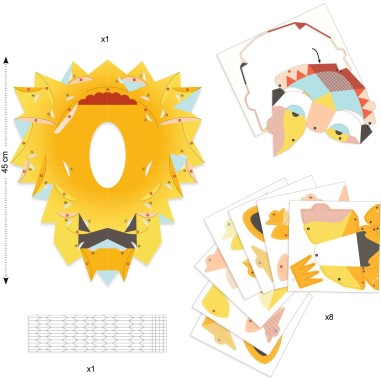 Papier Créatif - The King - Djeco Papier Créatif - The King - Djeco