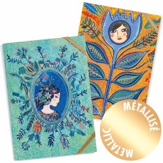 2 chemises à élastique Aurélia Lovely paper - Djeco 2