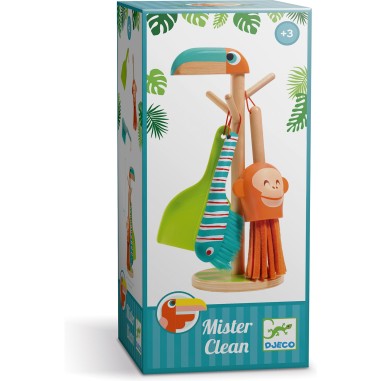 Jeu d'imitation ménage Mister Clean de - Djeco Jeu d'imitation ménage Mister Clean de - Djeco