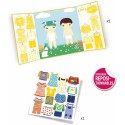 Stickers Pour Les Petits - Les Habits - Djeco Stickers Pour Les Petits - Les Habits - Djeco