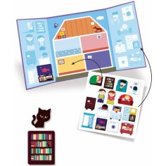 Créer avec des stickers La maison - Djeco 2