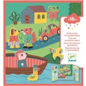 Kit Créer avec des stickers Les Animaux - Djeco