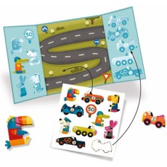 Stickers Pour Les Petits - Les Voitures - Djeco 2