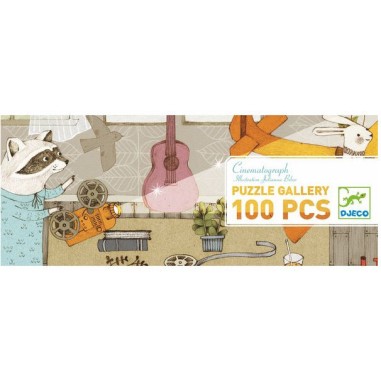 Puzzle - Cinématographe - 100 Pièces - Djeco