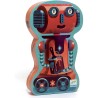 Puzzles silhouettes - Bob le robot - 36 pcs - Djeco