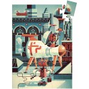 Puzzles silhouettes - Bob le robot - 36 pcs - Djeco