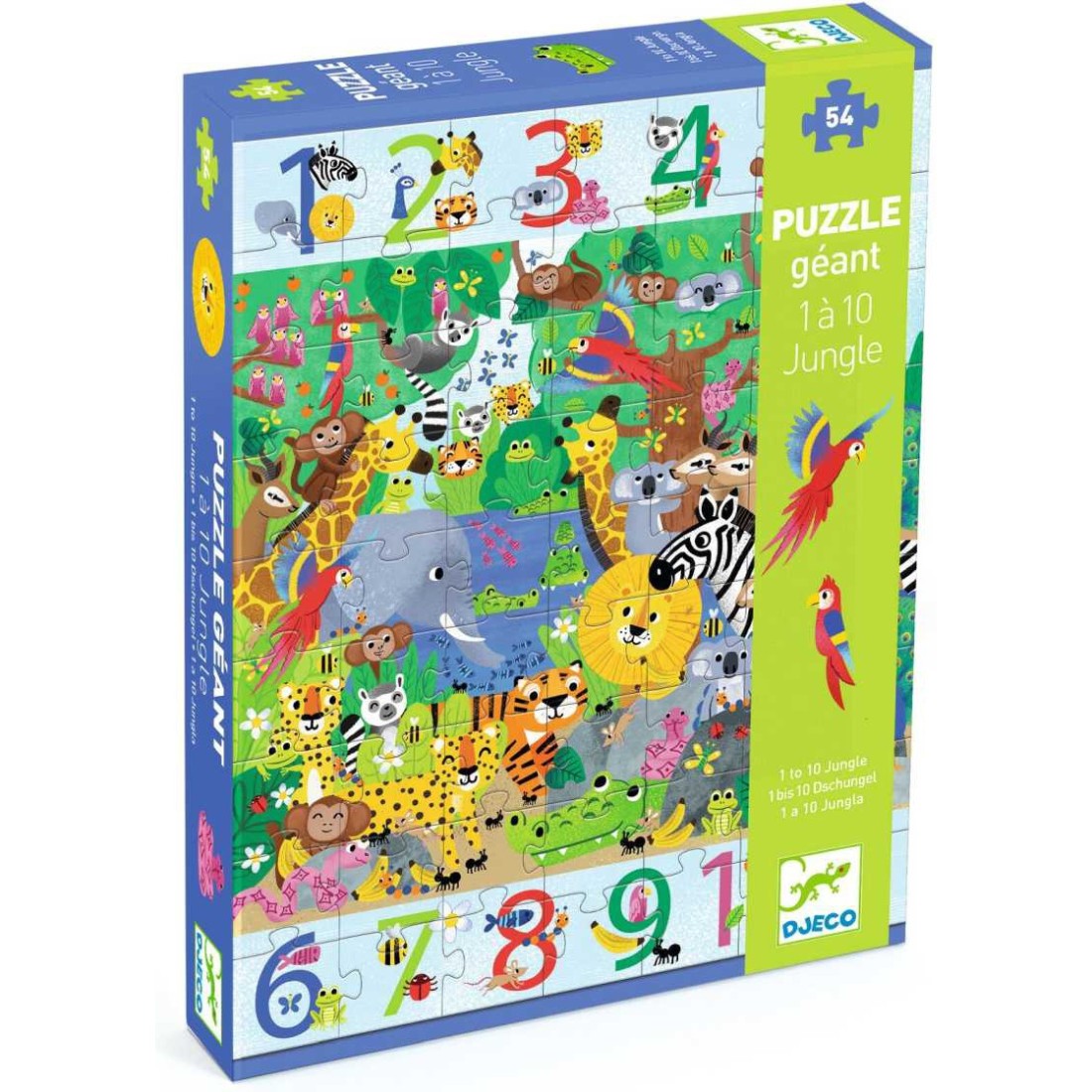 Puzzle Djeco Je compte - Djeco - 7,90€