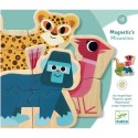 Puzzle Animaux Magnétiques : Mixanimo - Djeco