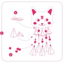 Kitty carillon à créer - Do it Yourself - Djeco Kitty carillon à créer - Do it Yourself - Djeco