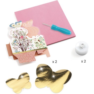 2 lanternes déco à créer Clair obscur - Do it Yourself - Djeco 2 lanternes déco à créer Clair obscur - Do it Yourself - Djeco