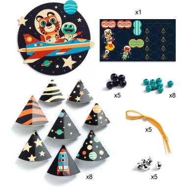 Stars carillon à créer - Do it Yourself - Djeco Stars carillon à créer - Do it Yourself - Djeco