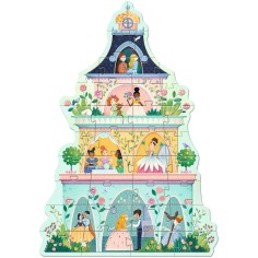 Puzzle géant la tour des princesses - 36 pièces - Djeco 2