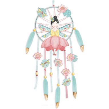 Attrape rêve Fée Lotus - Do it Yourself - Djeco Attrape rêve Fée Lotus - Do it Yourself - Djeco