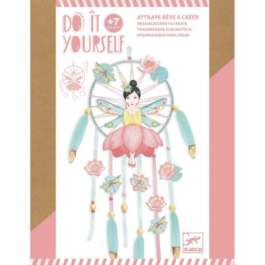 Attrape rêve Fée Lotus - Do it Yourself - Djeco Attrape rêve Fée Lotus - Do it Yourself - Djeco
