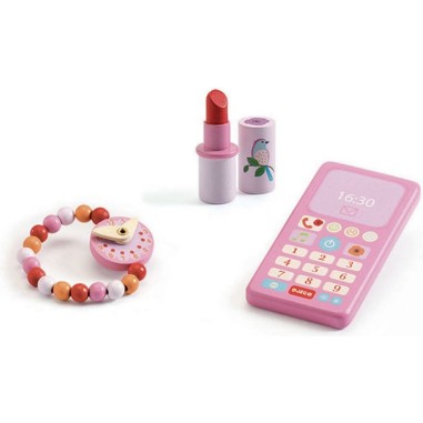 Coquetteries - Sac et accessoires de Birdie - Djeco Coquetteries - Sac et accessoires de Birdie - Djeco