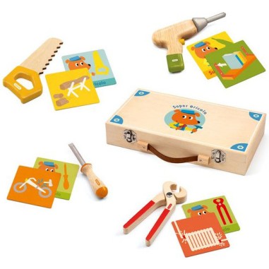 Jeux D'Imitation - Super Bricolo - Djeco Jeux D'Imitation - Super Bricolo - Djeco