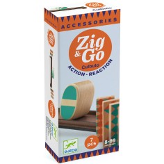 Jeu de Réaction Zig & Go Culbuto - 7 pièces - Djeco