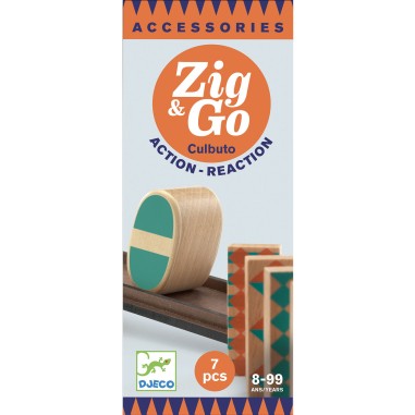 Jeu de Réaction Zig & Go Culbuto - 7 pièces - Djeco Jeu de Réaction Zig & Go Culbuto - 7 pièces - Djeco