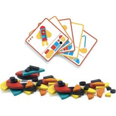 Jeu de construction - ZeGeoVroom - Djeco 2
