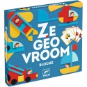 Jeu de construction - ZeGeoVroom - Djeco