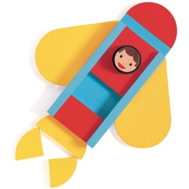 Jeu de construction - ZeGeoVroom - Djeco