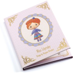 Univers Tinyly - Miss Lilyruby-Stickers removable - Djeco 2