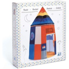 Cabane Fusée en tissu Little Big Room by - Djeco 2