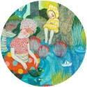 Puzzle Gallery - River Party - 350 Pièces - Djeco Puzzle Gallery - River Party - 350 Pièces - Djeco