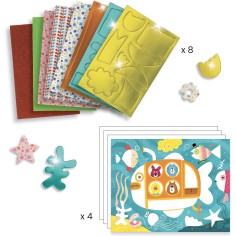 Collages pour les petits - Mousse mousse - Djeco 2