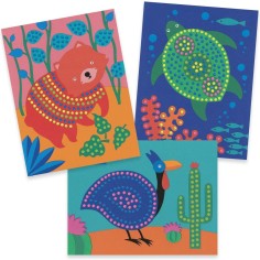 Peinture Bâton Pointillisme dès 3 ans - Djeco 2