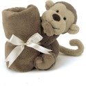 Doudou Couverture Singe Bashful - Jellycat