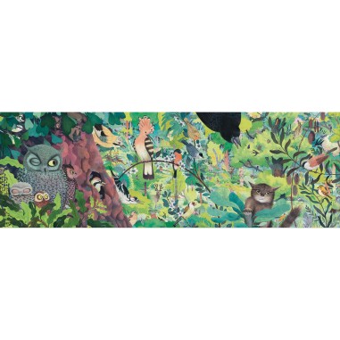 Puzzle Gallery - Owls and Birds 1000 pièces - Djeco Puzzle Gallery - Owls and Birds 1000 pièces - Djeco