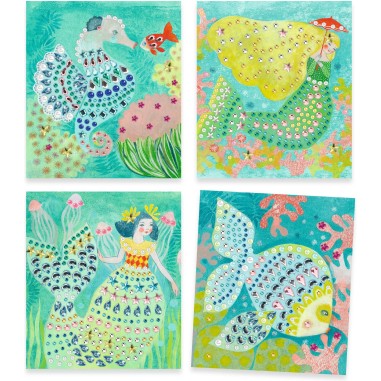 Artistic Strass : Ondes aquatiques - Djeco Artistic Strass : Ondes aquatiques - Djeco