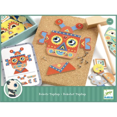 Tap Tap - Tap tap robots - Djeco Tap Tap - Tap tap robots - Djeco