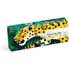 Puzzle Gallery - Leopard - 1000 pièces - Djeco