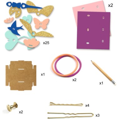 Artistic Plastic : Accessoires de coiffure - Djeco Artistic Plastic : Accessoires de coiffure - Djeco