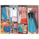 Kit créatif Au bonheur des filles : Oh! la mode : Le grand dressing - Djeco Kit créatif Au bonheur des filles : Oh! la mode : Le grand dressing - Djeco