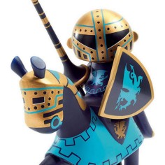Figurine Arty Toys cheval et chevalier Dragon Knight - Djeco 2