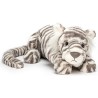 Peluche Sacha tigre blanc Grand - 46cm - Jellycat