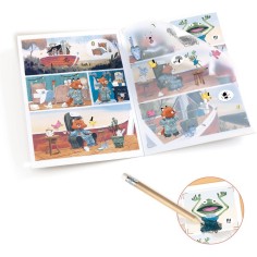 Décalcomanies Bd à créer Sailor et Gipsy - Djeco 2