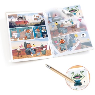 Décalcomanies Bd à créer Sailor et Gipsy - Djeco Décalcomanies Bd à créer Sailor et Gipsy - Djeco