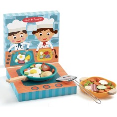 Jeu d imitation - dinette cook and scratch - Djeco