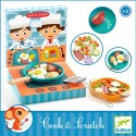 Jeu d imitation - dinette cook and scratch - Djeco