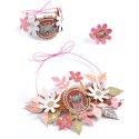 4 parures de bijoux à créer Doux médaillons - Do it Yourself - Djeco 4 parures de bijoux à créer Doux médaillons - Do it Yourself - Djeco