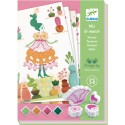 Coffret Tampons Mix et Match Flower Girls - Djeco Coffret Tampons Mix et Match Flower Girls - Djeco