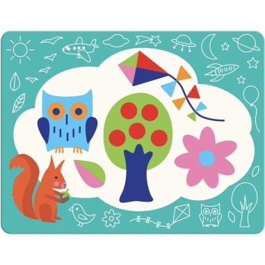 Pochette de coloriage à eau sur la plage - Djeco Pochette de coloriage à eau sur la plage - Djeco